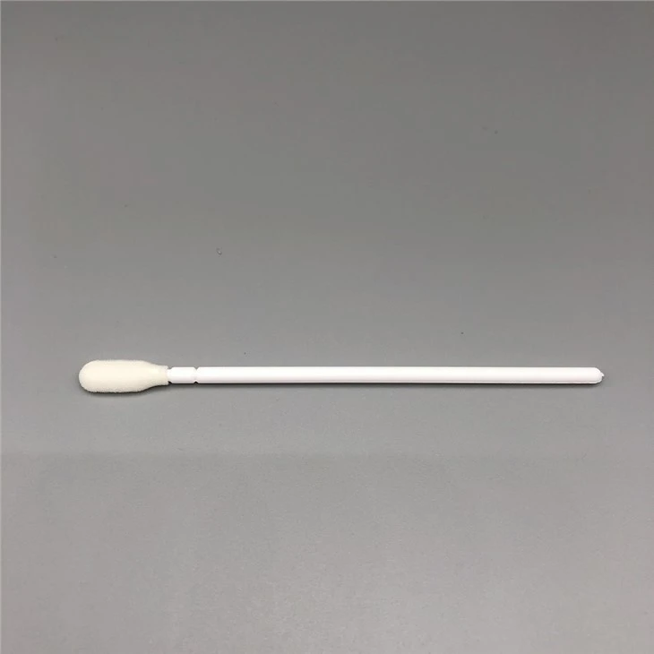 Muestreo estéril médico de 3 pulgadas probando hisopo de esponja