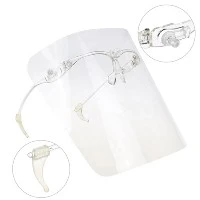 Protectores faciales de gafas de seguridad transparentes de protección de plástico para adultos