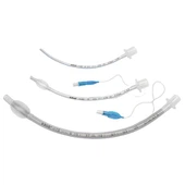 Tubo traqueal de PVC de grado médico con estilete de intubación