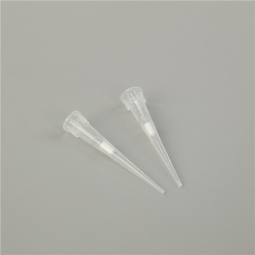 Micro puntas de plástico transparente Filtro Punta de pipeta