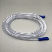 Tubo de conexión de succión de PVC con mango Yankauer Tubo de succión